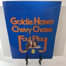 FOUL PLAY 1978 PRESS KIT -BIO INFO SHEETS-  17 Photos/ GOLDIE HAWN-CHEVY CHASE