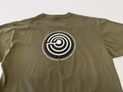 Vintage 1990s Incubus Spiral Logo Shirt Size Large Cyrus Olive MTV Deftones — photo 4