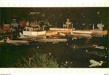 Postcard - Denmark - Billund - Legoland miniland lufthavn airport airport airport