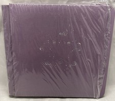 Creative Memories 7x7 Purple Lilac Star Scrapbook Album with Pages NEW