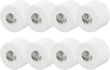  8 Pack White Athletic Sports Tape Very Strong 8 Pack,