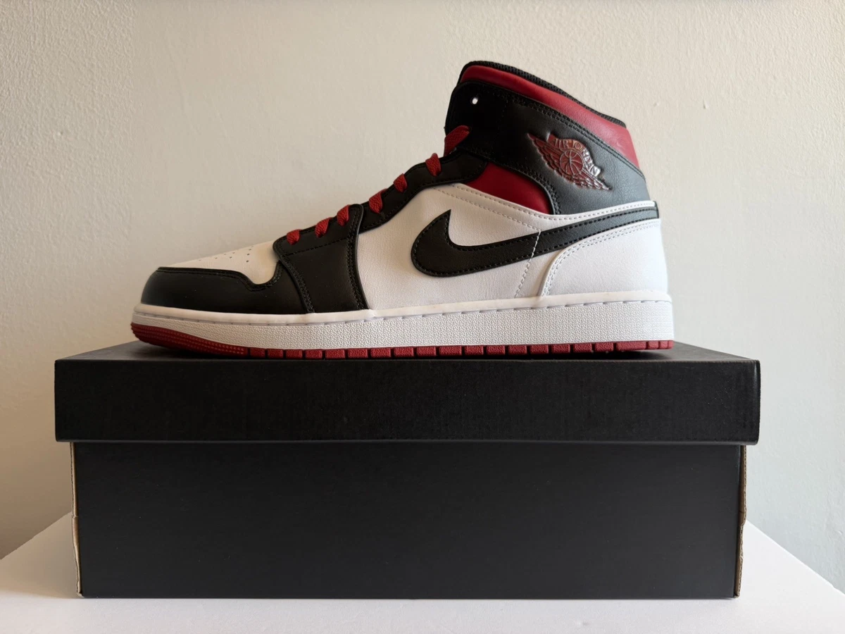Nike Air Jordan 1 Mid Retro “Chicago Black Toe/Gym Red Black” Nike Air Jordan 1 Mid Retro Gym Red Black Toe | Mercari main image 2