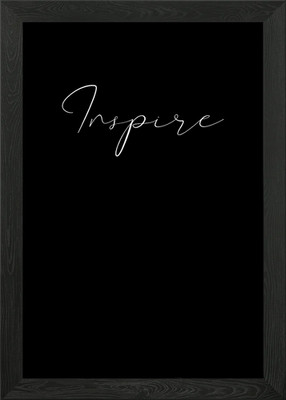 Inspire Gerahmtes Wandbild Poster Leinwanddruck Bild