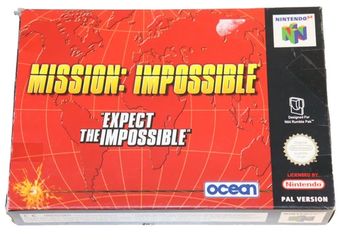 Nintendo 64 Spiel N 64 Mission Impossible Expect the Impossible Pal Version OVP