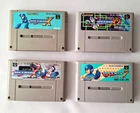 Nintendo Super Famicom Rockman 7 X X2 X3 Mega man set Japan SFC USED Retro