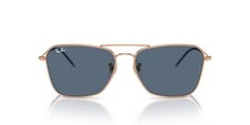 SELLING BRAND NEW Ray Ban New Caravan RB3636 3636 Gold Blue Lens Size 58/14