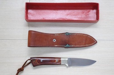 ITCHAN Hattori OEM Fixed Blade Knife 440 Stainless Japan w/Box