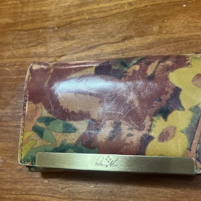 Patricia Nash Tropical Dreams  Leather Tri-Fold Wallet