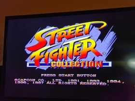 Street Fighter Collection (Sega Saturn PAL)