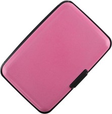 Mini RFID Aluminum Wallet Slim Credit Card Case Business Cards Wallet Metal ID C