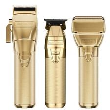 BaByliss Pro FXONE Gold FX Cordless Clipper Trimmer Shaver SET - BRAND NEW