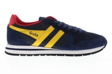 Gola Daytona CMA592 Mens Blue Canvas Lace Up Lifestyle Sneakers Shoes