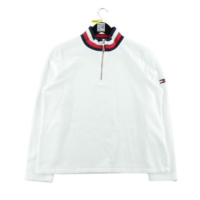 Tommy Hilfiger Tommy Hilfiger Damen Sweatshirt Weiß Größe L #QWE1257