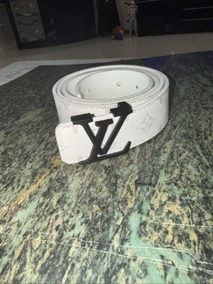 Louis Vuitton White Belts for Men for sale | eBay