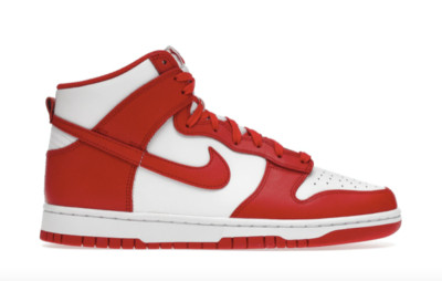 BNIB Nike Dunk High University Red US 12.5 DS 2022 DD1399-106 Retro Low SB Panda