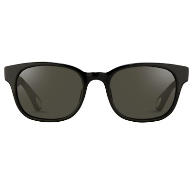 Ann Demeulemeester Sonnenbrille rechteckig schwarz und grau