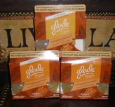 (5) Glade Plugins CINNAMON CHIFFON Scented Oil Refills