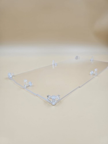 TECA IN PLEXIGLASS ACRILICO-SHOWCASE-TECA PER GOKU vs NAPPA-TSUME-DRAGON BALL Z - Foto 7 di 12
