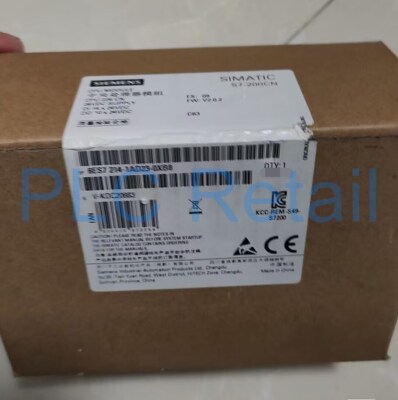 1PCS NEW Siemens CPU module 6ES7214-1AD23-0XB8 FedEx DHL Fast delivery