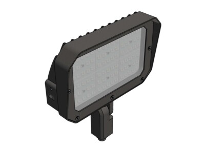 Lumecon | Workmen Series LED Flood Light, 60W, LWS-LFL-60-DB-1-40-A, Dark Bronze