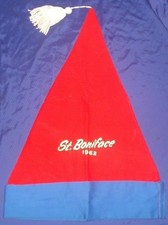 BG212 Vtg Souvenir Toque Jester Hat St. Saint Boniface Winnipeg MB 1962 62