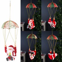 "Infactory Singender Weihnachtsmann \"Santa Sky\" Mit Fallschirm"