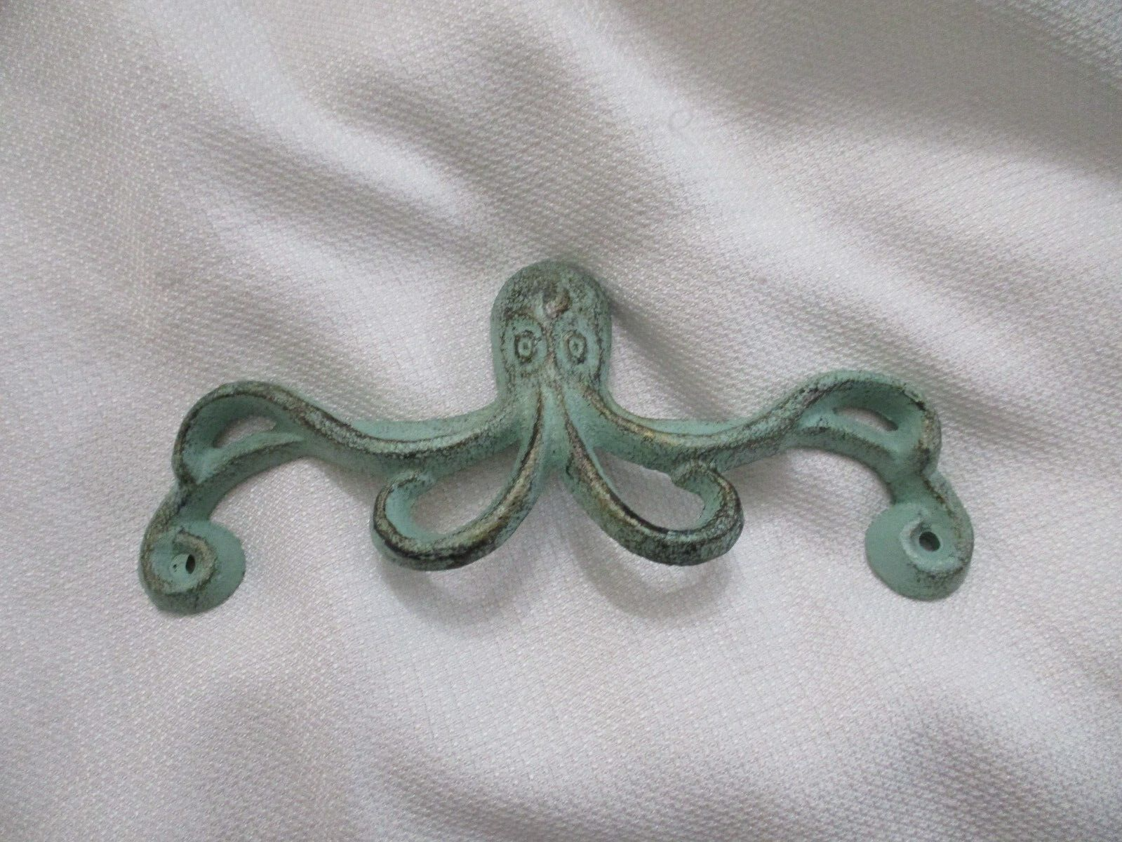 Nautical Restoration Hardware Octopus Drawer Handles Cast Iron, 6 3/4 x2.75