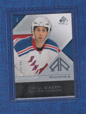 2007-08 Upper Deck SP Game-Used Hockey Rookie Card 143 /999 # 127 Daniel Girardi