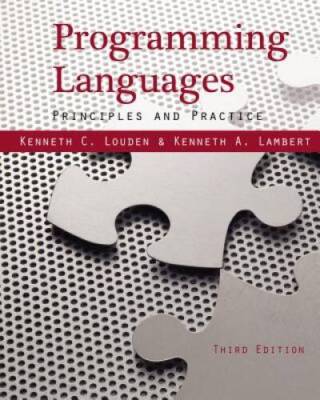 Programming Languages: Principles and Practices (Advanced Topics) - VERY GOOD