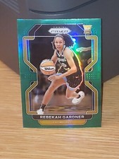 2022 Panini Prizm WNBA Green Prizm Rebekah Gardner #138 Rookie RC