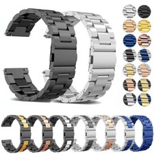 18mm For Withings Steel 36mm / Steel HR 36mm Stainless Steel Metal Watch Band