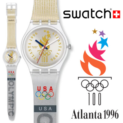 MINT Swatch '96 Atlanta Olympic Special VARIOUS TEAMS Collectors