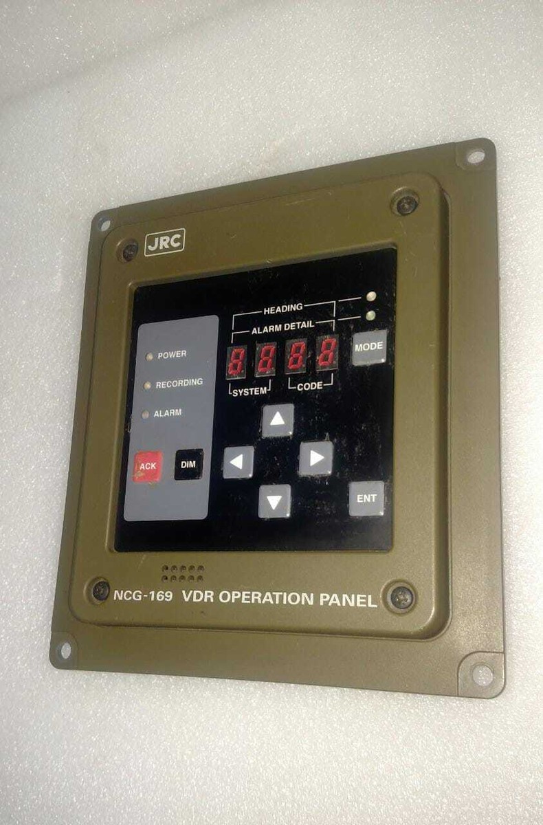 JRC NCG-169 VDR Operation Panel Unit NCG169 | eBay
