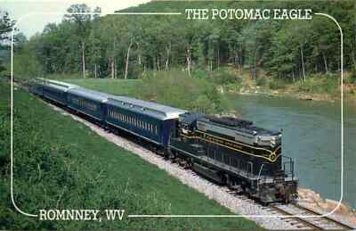 Postcard The Potomac Eagle Railroad Excursion Train, Romney, West Virginia #4