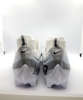 Nike Vapor Edge Pro 360 Football Cleats White Metallic  display picture 1