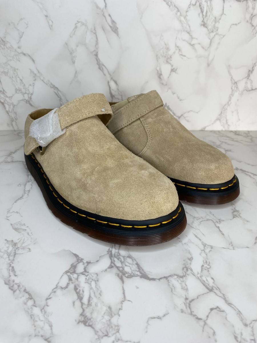 Dr Marten’s Men’s Isham Desert Oasis Suede Mules Sz 9 Like New Isham Desert Oasis Suede Mules in Dark Brown | Dr. Martens main image 2