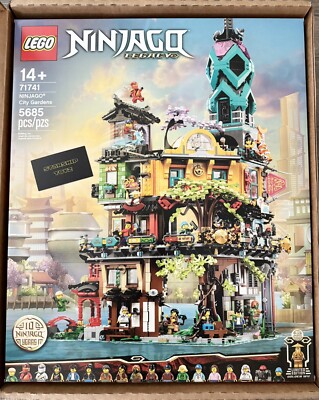 NEW, RETIRED & SEALED LEGO Ninjago City Gardens (Set No. 71741
