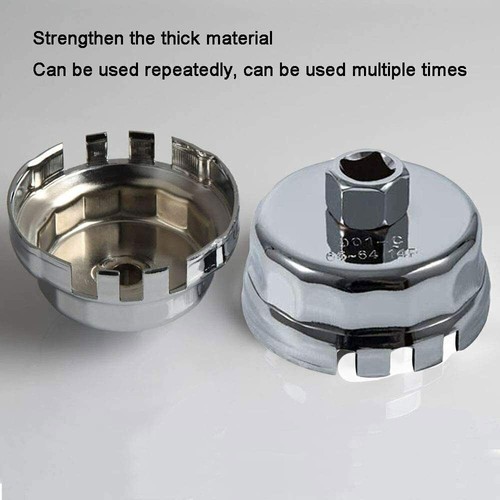 64mm 14 Flute Oil Filter Wrench Cap Removal Tool Fit for Toyota Lexus Scion 1.8L - Picture 4 of 9