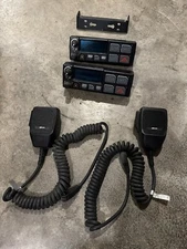 Lot Of 2 Macom KRY1011632/12 Mobile Radio Control Head, M/A-COM MC101616V1 R3A