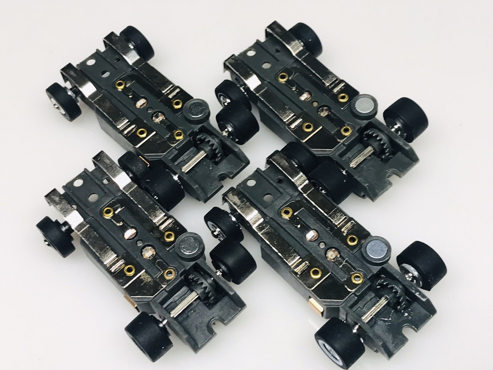 auto world thunderjet tjet ho slot car chassis lot New eBay