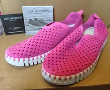 NEW Ilse Jacobsen Tulip 139 Rose Violet Slip-on Sneaker Women size EU 38 US 7.5