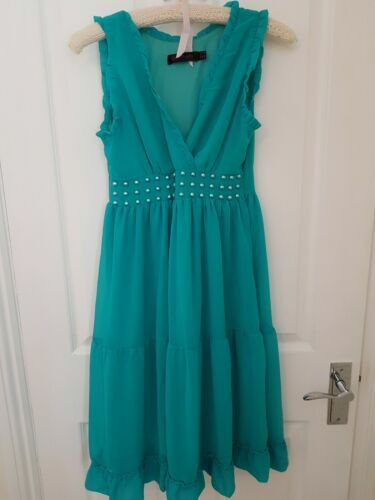 sachin and babi light blue dress & OTHER STORIES Voluminous Pleated Detail Maxi Dress main image 1