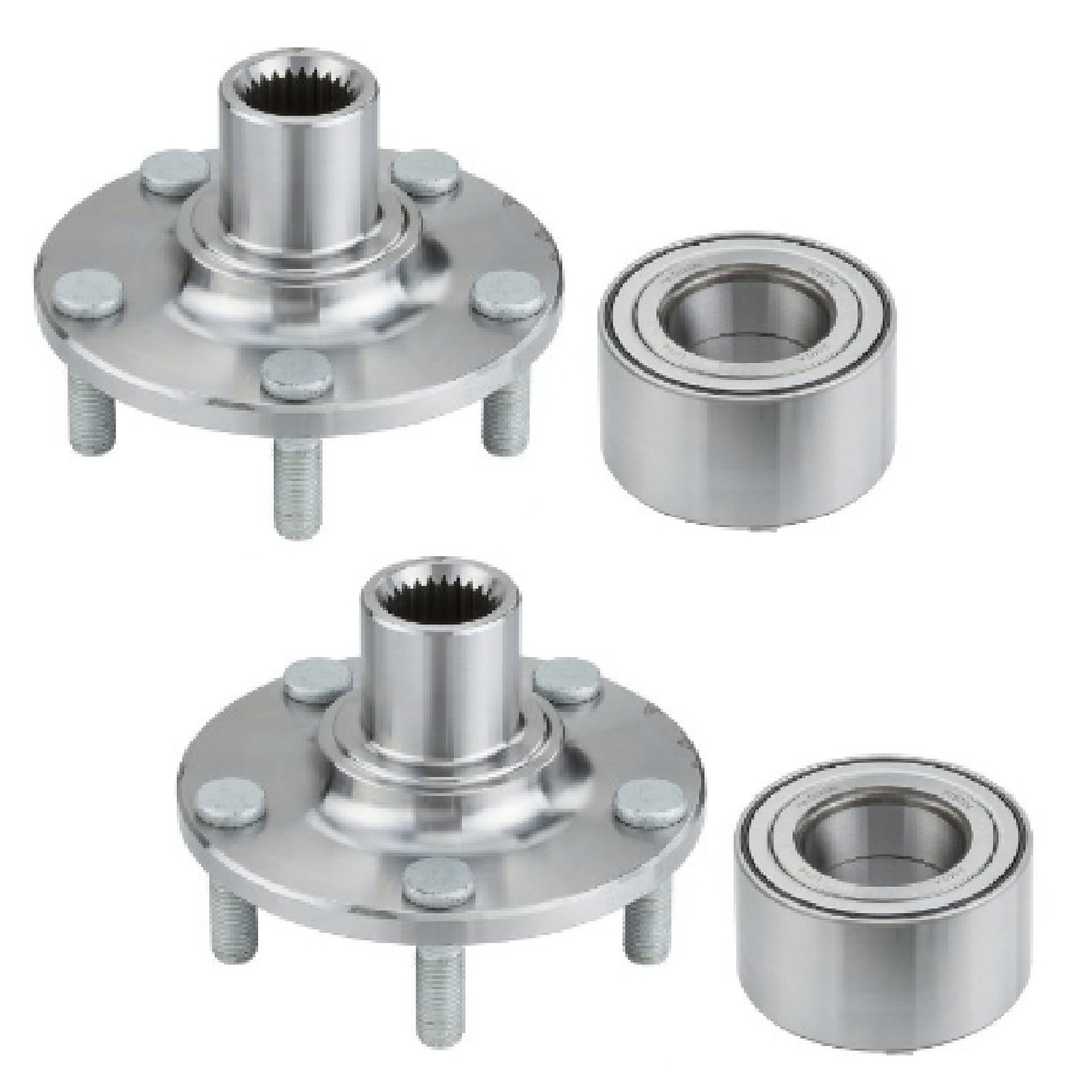 FRONT Wheel Hub & Bearing For FORD TRANSIT CONNECT 20102013 (PAIR) eBay