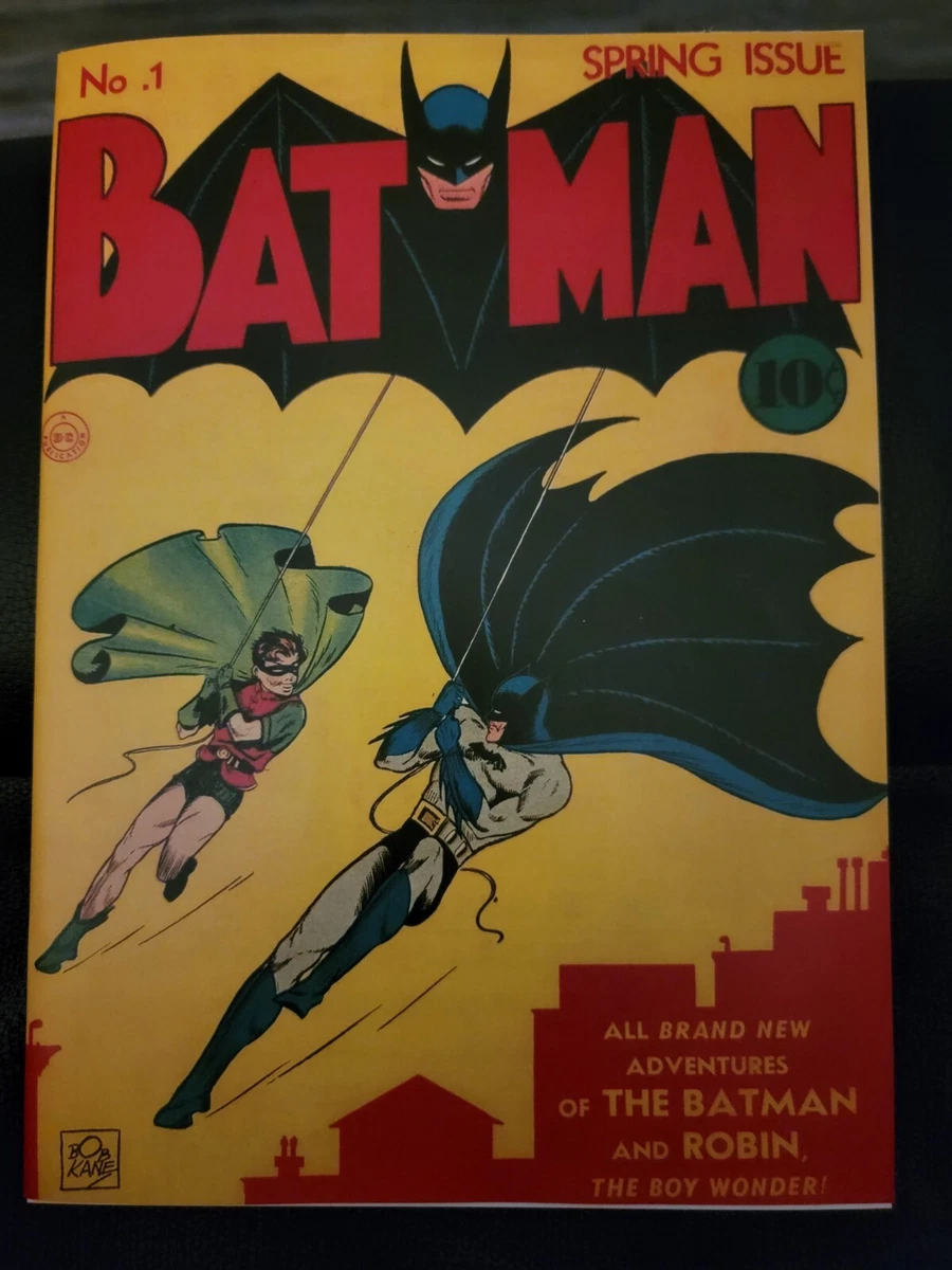 Batman US Comics Golden Age (1938-55) Era Reprint Comics, Graphic
