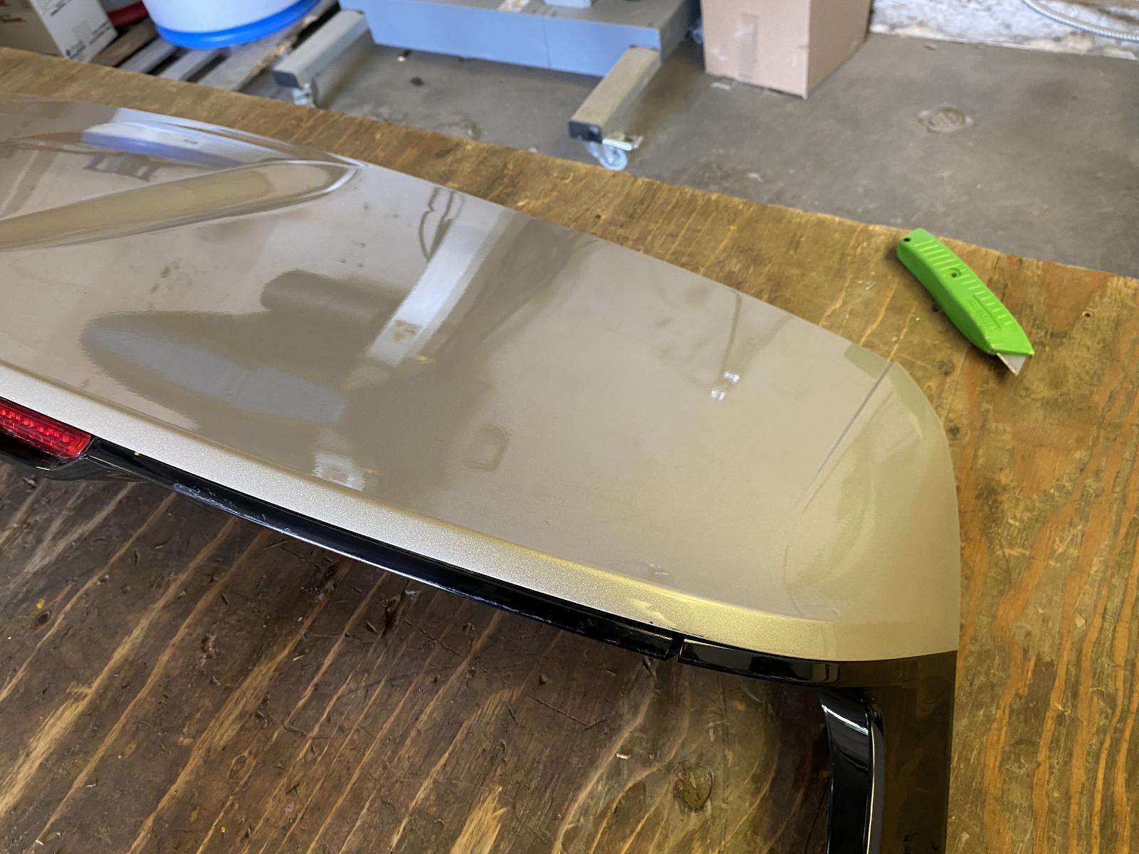 20162018 Lincoln MKX Power Lidgate Spoiler Paint Code GN eBay