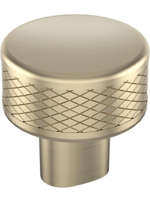 Amerock BP36554CZ Bronx 1-1/4 Inch Mushroom Cabinet Knob - Golden Champagne