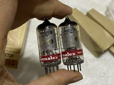 Z729 NOS NIB  GENALEX Gold Lion audio  tubes 2 valve EF86 6267 tester TV7