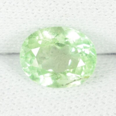 1.41 ct BEST GRADE'' RARE MINT GREEN GEMS - NATURAL KORNERUPINE Oval C Vdo Acz
