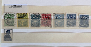 Briefmarken Lettland