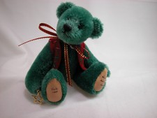World of Miniature Bears 868 By Theresa Yang 4" German Mohair Bear Yule